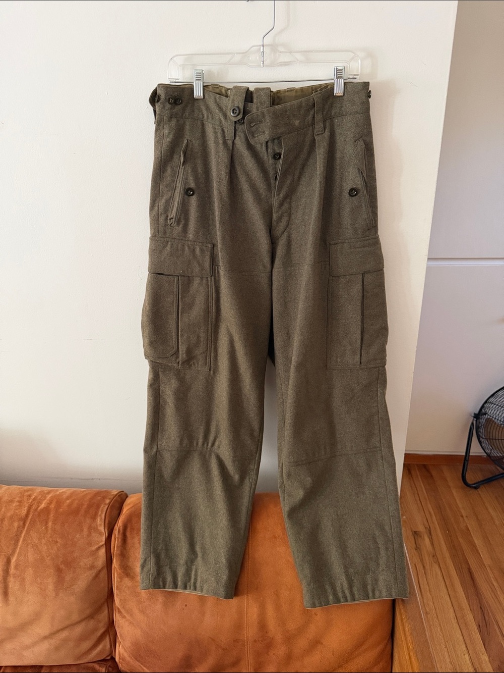 Neimann & Co Wool Military Pants Vintage